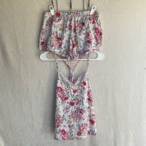 Floral Pajama Set